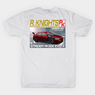 R.Knights Evo X Rally Red T-Shirt
